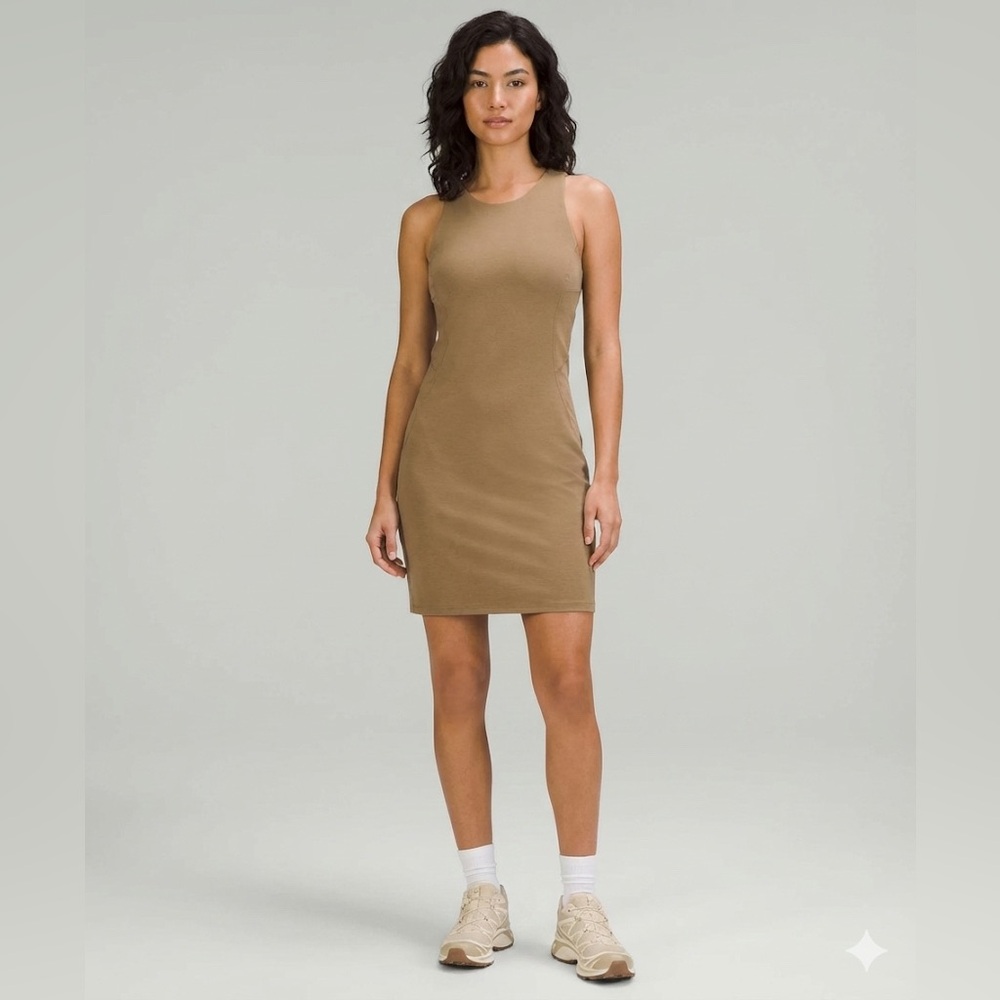 Lululemon Slim-Fit Above-Knee sleeveless Dress in Artifact 8